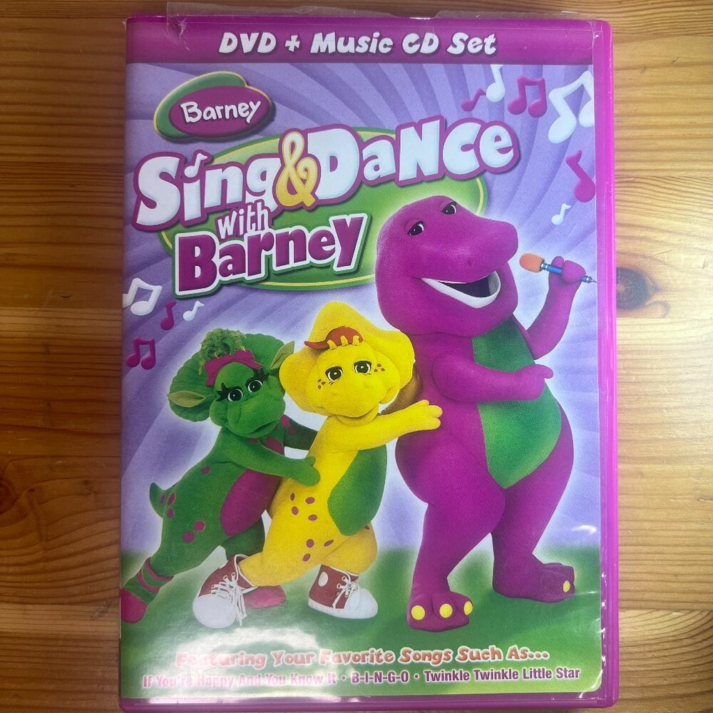 Sing & Dance with Barney (DVD) Missing 1 Disk Used Good - $7